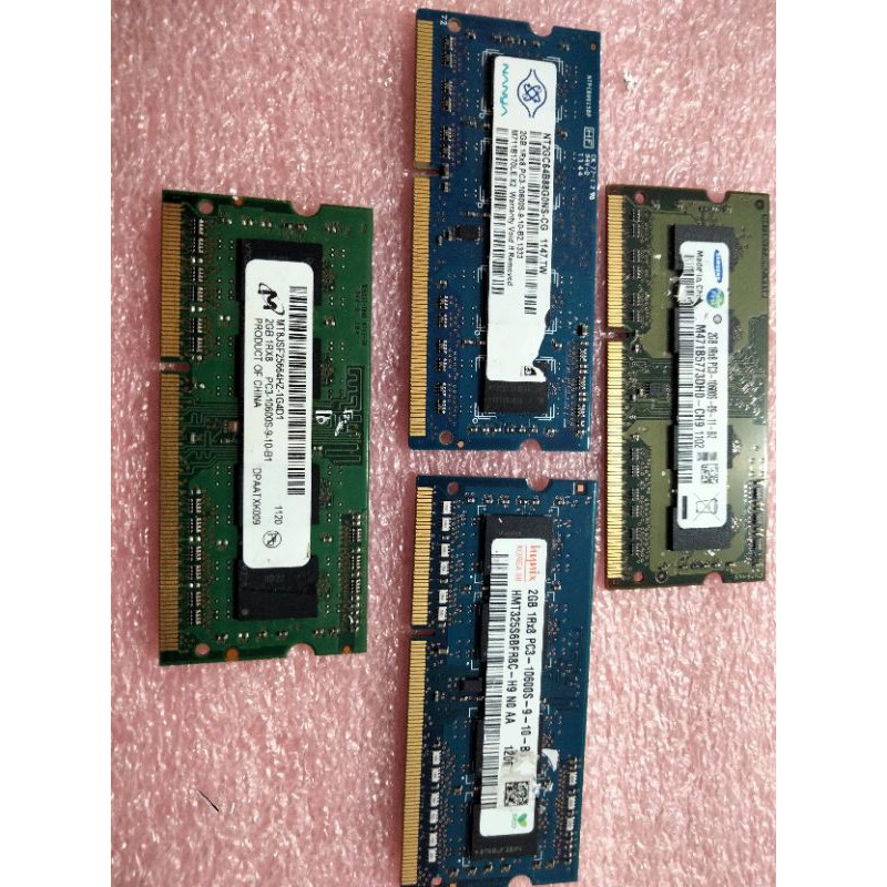 Ram laptop sodimm SDRAM ddr3 2gb