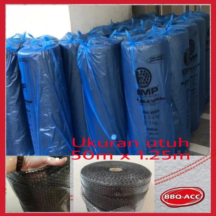 

Wraping Plastik Bubble Wrap Buble Wrab Gmp Roll Utuh 50M X 1.25M Hitam