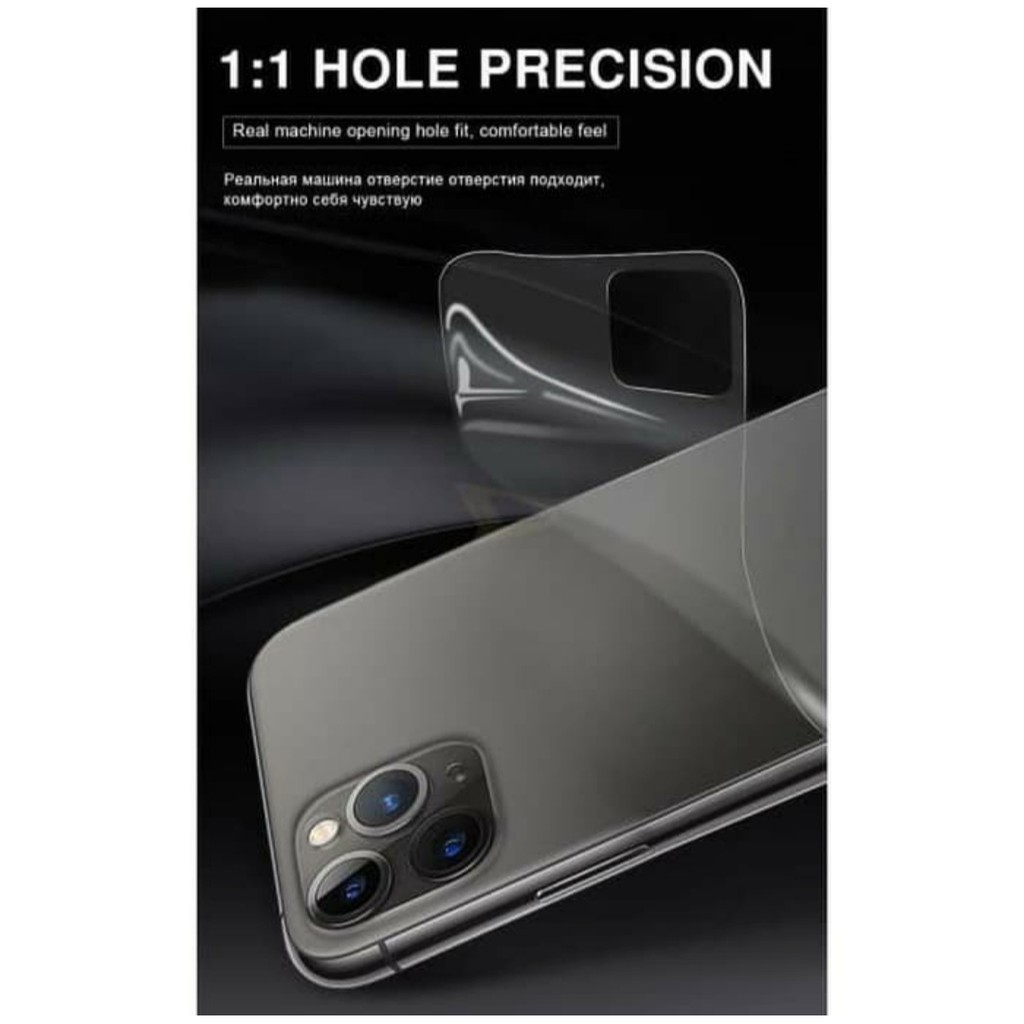 Hydrogel anti gores BELAKANG IPHONE 12 12 MINI 12 PRO MAX Back screen guard