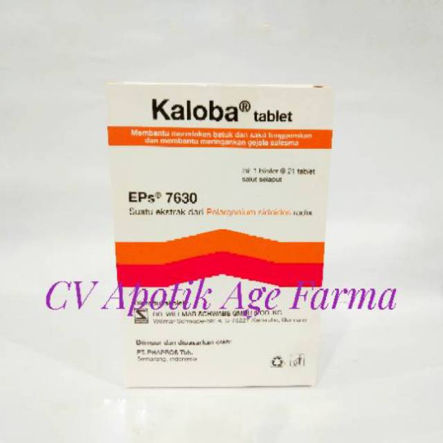 Kaloba Tablet Isi 21 (Phapros)