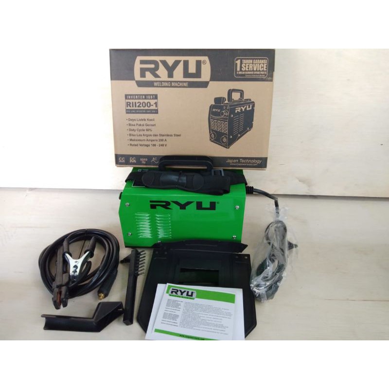 MESIN LAS TRAVO LISTRIK LAS WELDING RYU RII 200-1