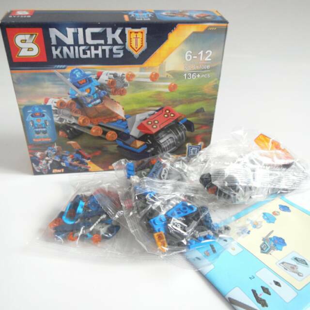 Mainan Lego - Nexo Knights Nick Knights 2 in 1 SY730