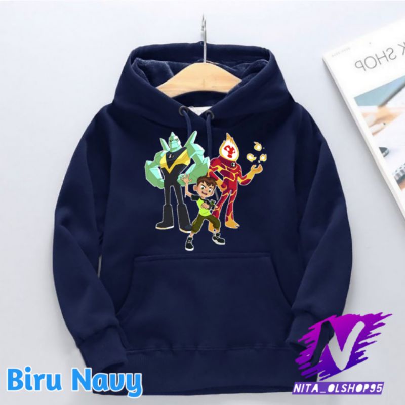 Hoodie Ben 10 hoodie anak ben10 kartun anak