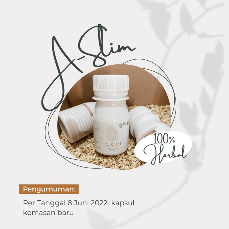 A-Slim (MOHON ORDER DI TOKO BARU/ AKUN BARU ) CHAT ADMIN
