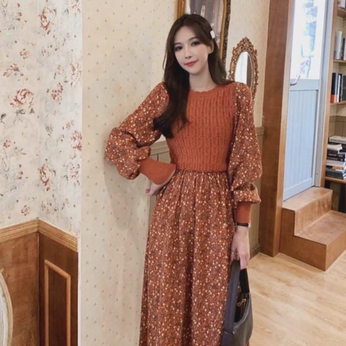 Dijual 75000 Dress Maxi Phylicia Import Tm - Creme Terlaris
