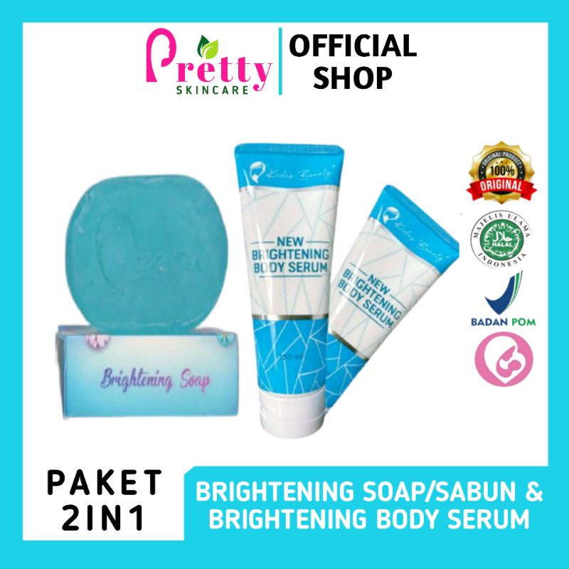 KEDAS BEAUTY SEPAKET ORIGINAL 2IN1 | BODY SERUM | BRIGHTENING SOAP | HANDBODY | BODY LOTION | SABUN 