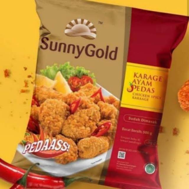 

Sunny Gold Chicken Karage (HOT - pedas) #ayam #karage #frozenfood #sunnygold