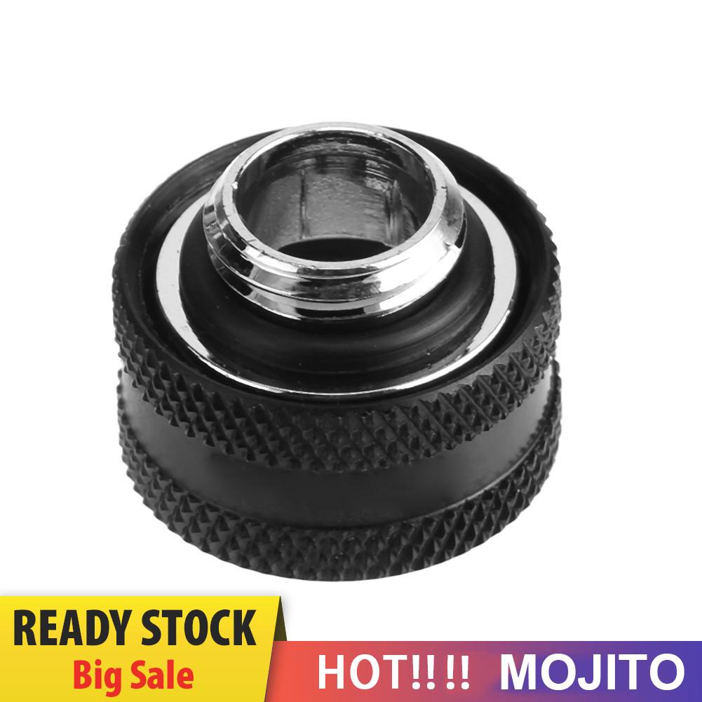 MOJITO G1/4 Thread Rigid Tube 14mm Hard Tube Extender Fitting for PC Water Cooling