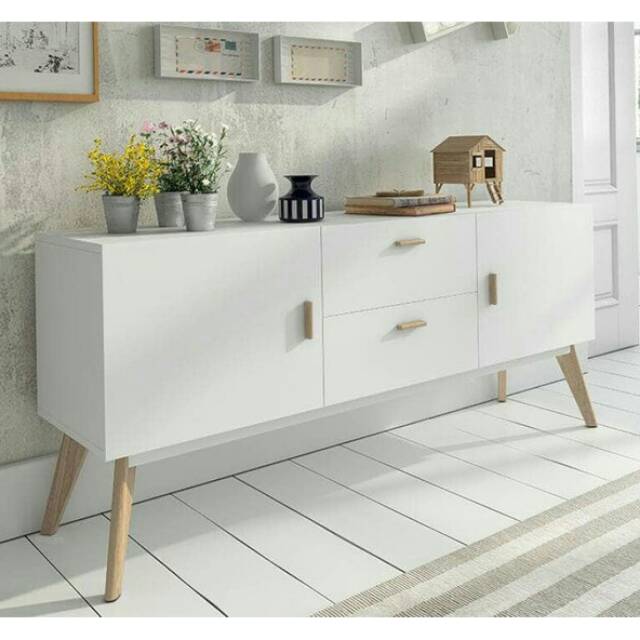 Rak Perabotan / Nakas Minimalis Industrial / Laci / Rak TV / Tempat Penyimpanan Serbaguna / Lemari