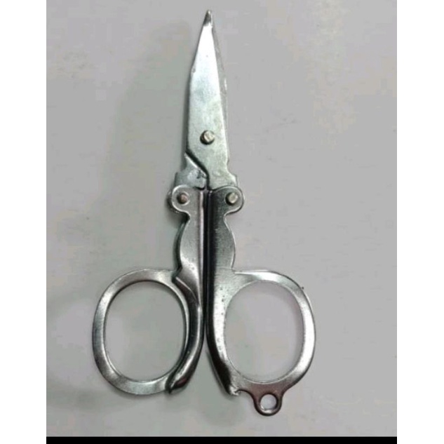 Gunting Kecil Lipat Mini stainless steel