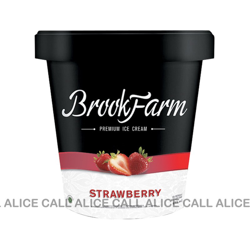 

ES KRIM BROOKFARM ICE CREAM STRAWBERRY 473ML