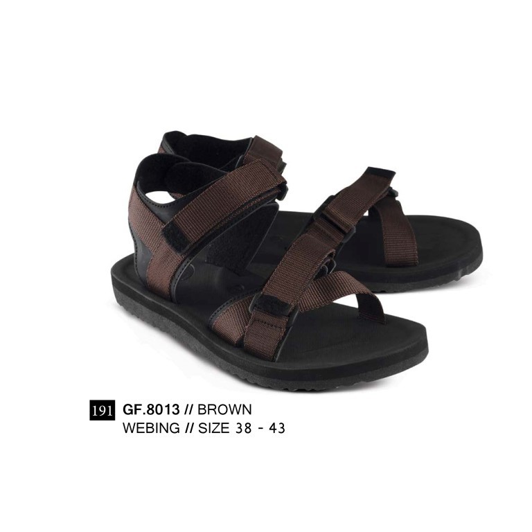 SANDAL TALI PRIA BROWN 38 sd 43 GF8013 GF