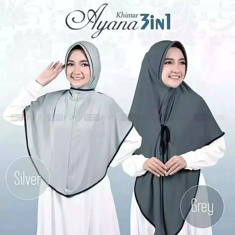 Kerudung Niqab Ayana 3in1 | Dewasa Fashion