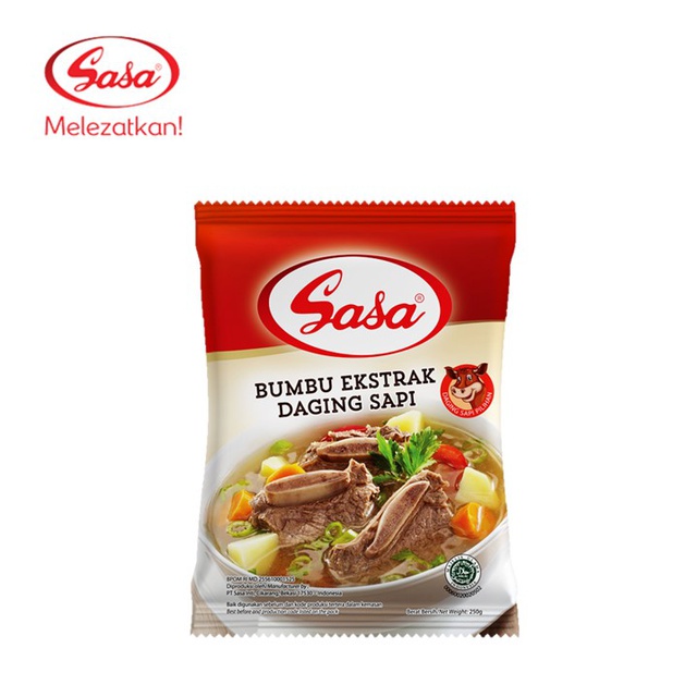 Sasa Bumbu Ekstrak Daging Sapi 250gr