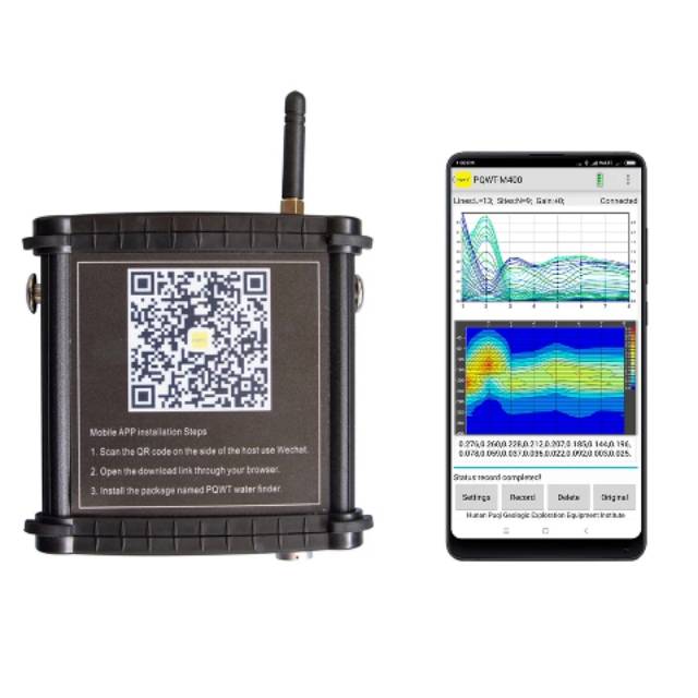 PQWT-M400 Underground Water Detector Water Survey Equipment 400 meters deep drill water detector