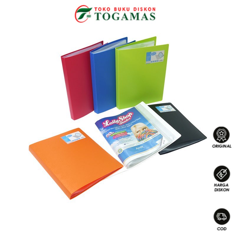 

TERLARIS !! DISPLAY BOOK A4 20/40 POCKET BANTEX