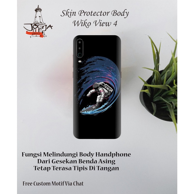 Garskin HP Wiko View 4 Motif astro - Free Custom Motif Via Chat
