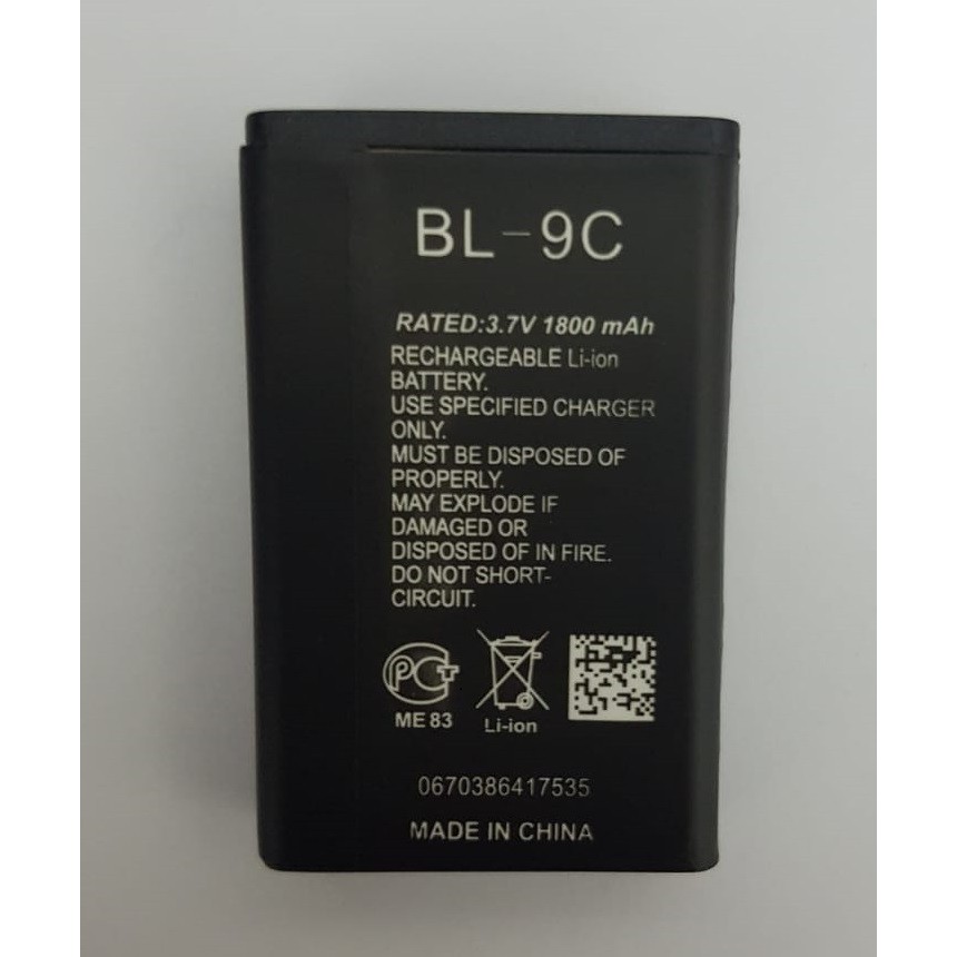 Battery Batre Baterai Prince BL-9C BL9C PC282 PC828 PC368 PC888