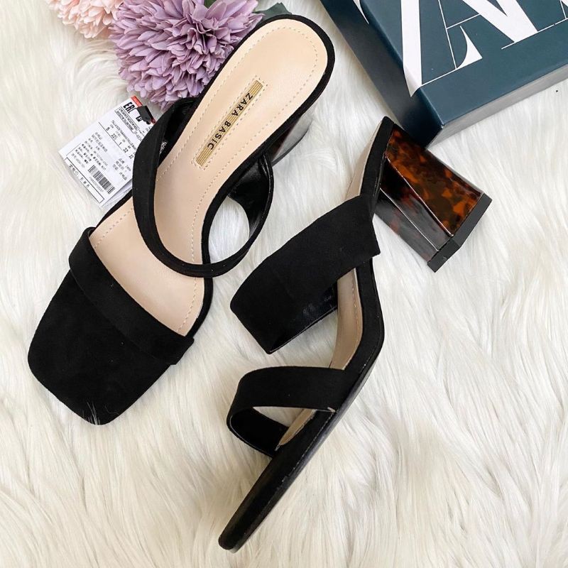 ZARA WEDGES SUEDE