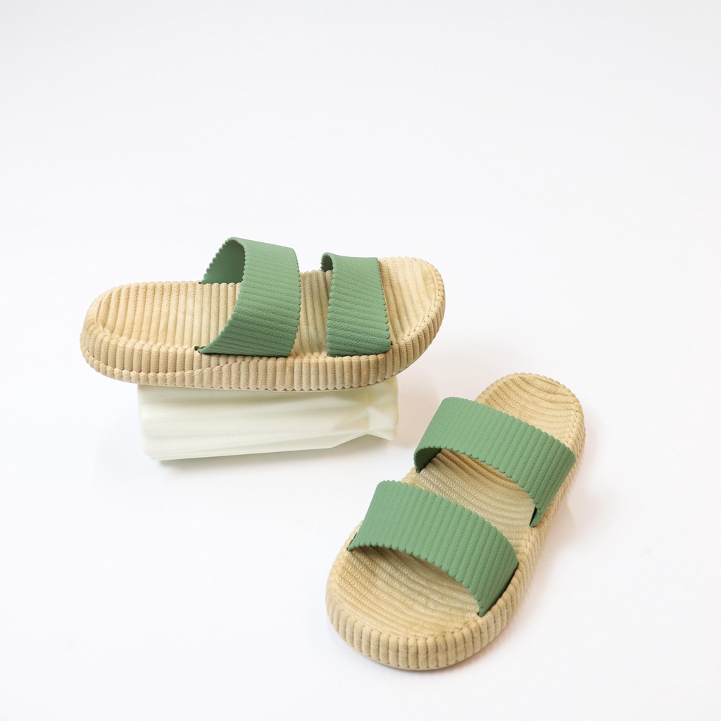 Belvina Sandal Selop Casual Wanita Slip On - Demorin