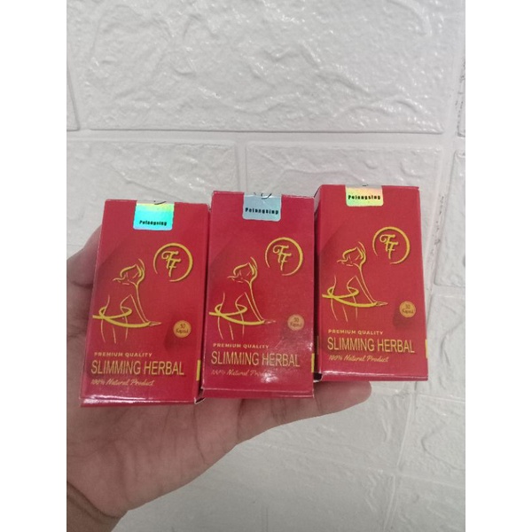 pil pelangsing herbal ff asli by Fenny frans agen resmi naungan AO Mia chamie lango lango tim 18