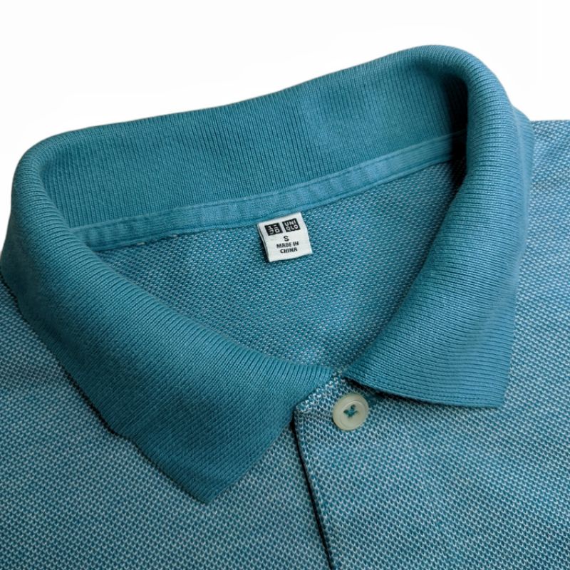 Uniqlo Polo Shirt Kaos Kerah Basic Pria Original