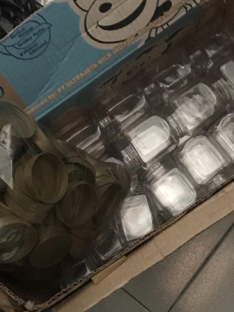 Promo  Toples Plastik 200ml Kotak + Toples Sambal 200ml Kotak