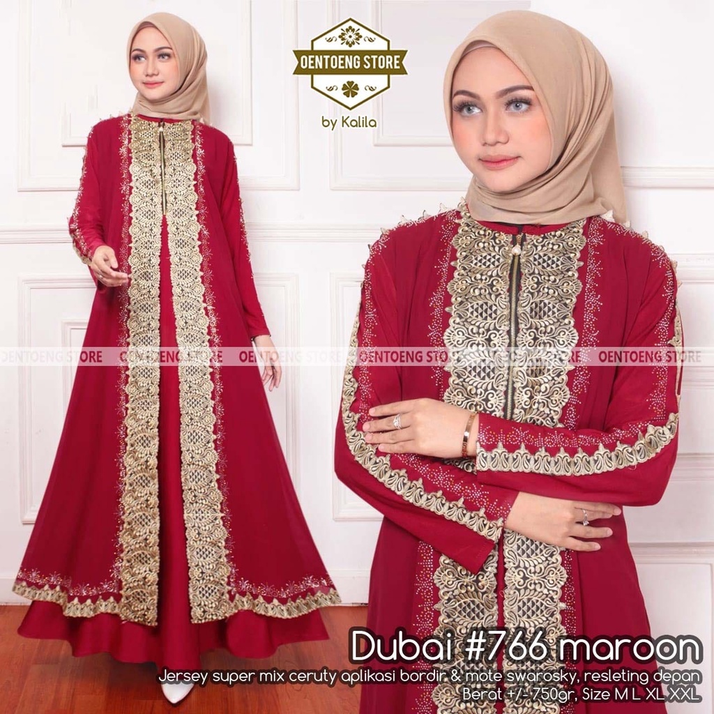 ABAYA DUBAI 766/GAMIS ABAYA TURKEY JUMBO LD 120 WARNA CERAH HIJAU ,MERAH,KUNING