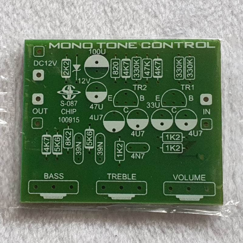 PCB Tone Control Mono