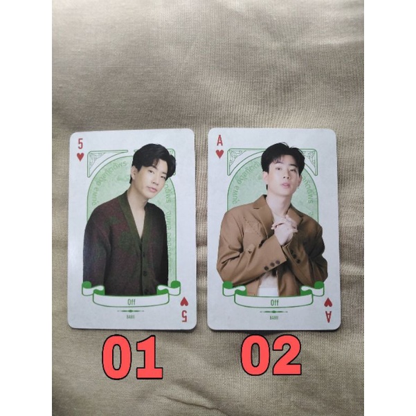 playing card offgun GMMtv EXHIBITION JEPANG official