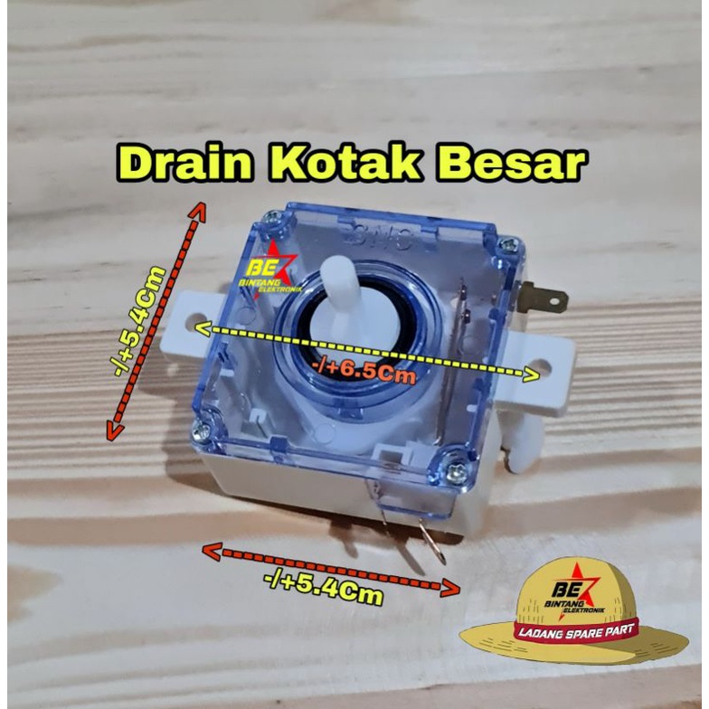 SWITCH DRAIN MESIN CUCI KOTAK BESAR TIMER SELECTOR PEMBUANGAN AIR