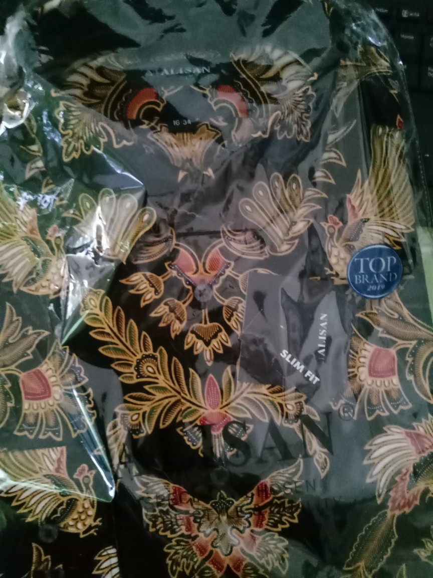 Kemeja Batik Panjang Alisan Slimfit 00105