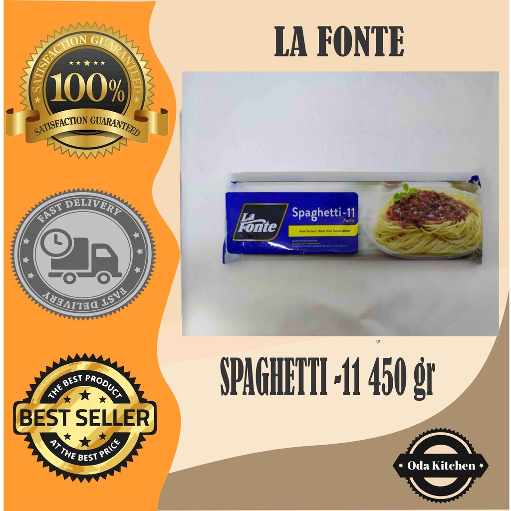 LA FONTE LAFONTE SPAGHETTI 11 PACK 450gr