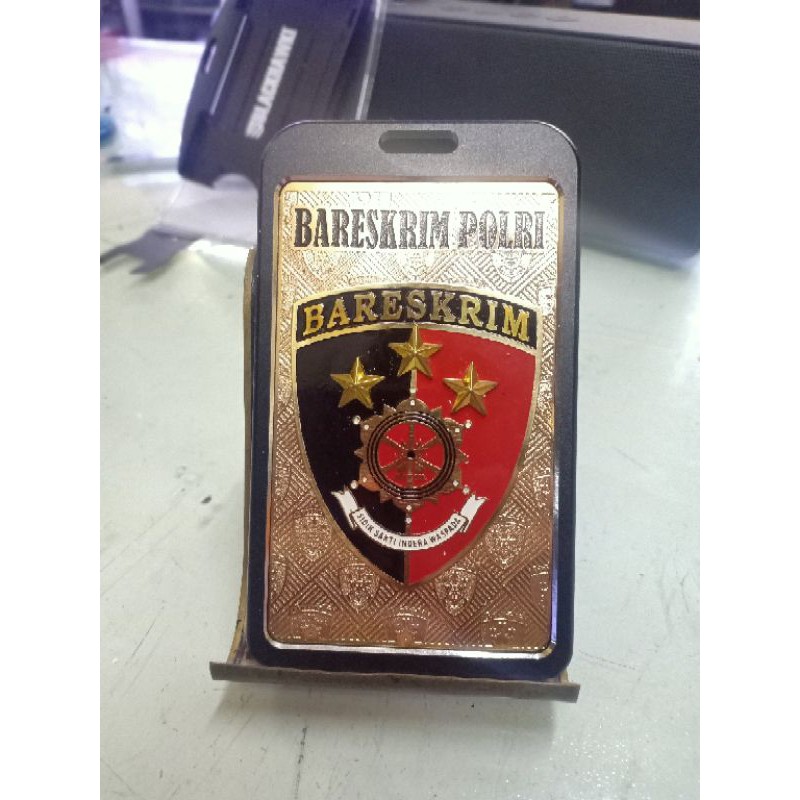 

tanda pengenal id card plat logo costum