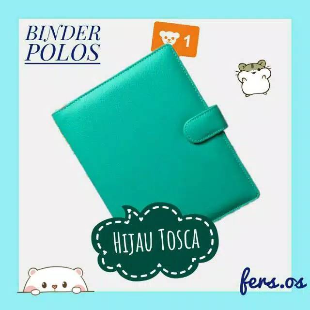 

BINDER HIJAU POLOS 26 RING (B5)