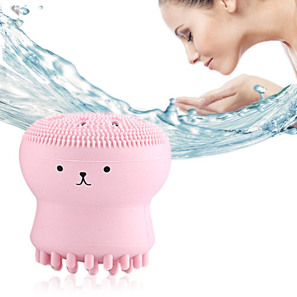 Jellyfish Silicone Brush GIRLSNEED77 Silikon Pencuci Wajah