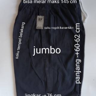  Celana  pendek cargo  kolor  pria jumbo Shopee Indonesia