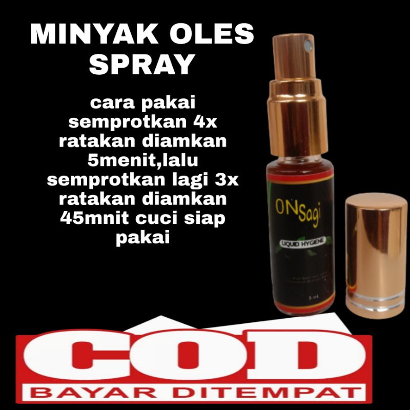 ONSAGI SPRAY GOLD ORIGINAL KUAT TAHAN LAMA