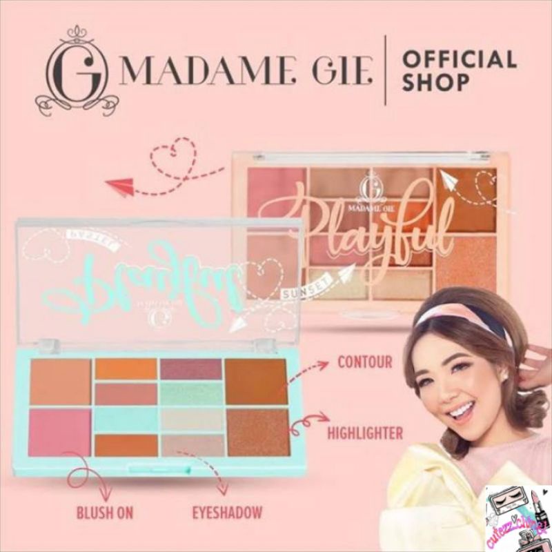 ☃Cutezz_Ching1☃ Madame Gie Playful Palette Eyeshadow