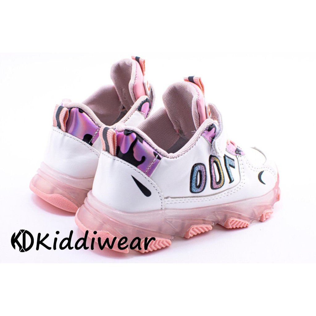 (Kiddiwear) Sepatu anak Led / Sepatu Anak Casual Import Usia 1-5 Tahun MBK62