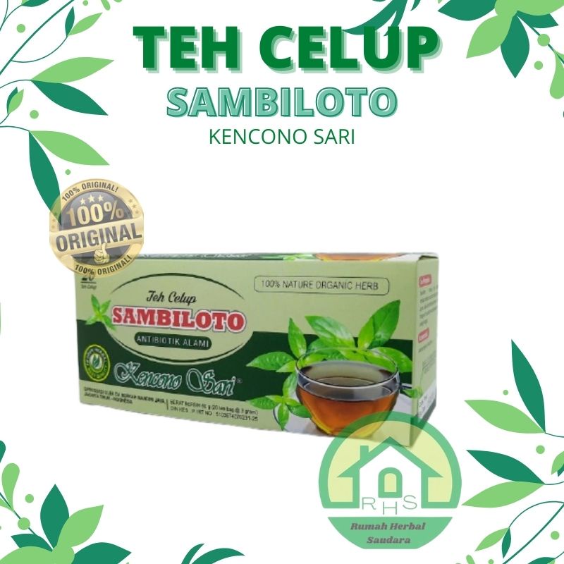 

TEH CELUP SAMBILOTO OBAT HERBAL ALAMI ASLI OROGINAL OBAT ANTIBIOTIK ALAMI KENCONO SARI