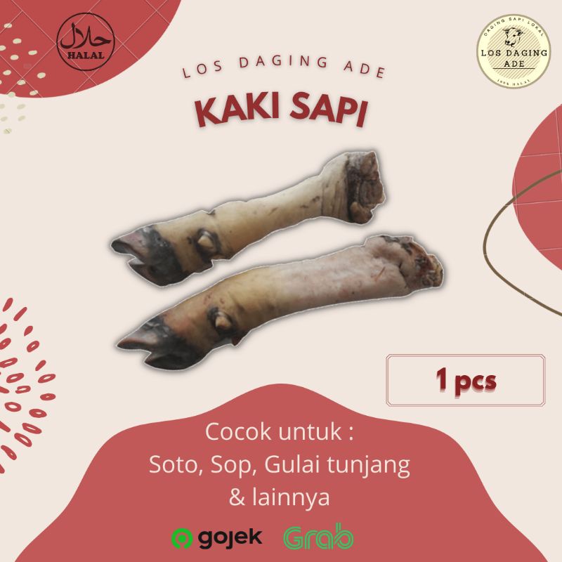 

Kaki Sapi Fresh | 1 pcs
