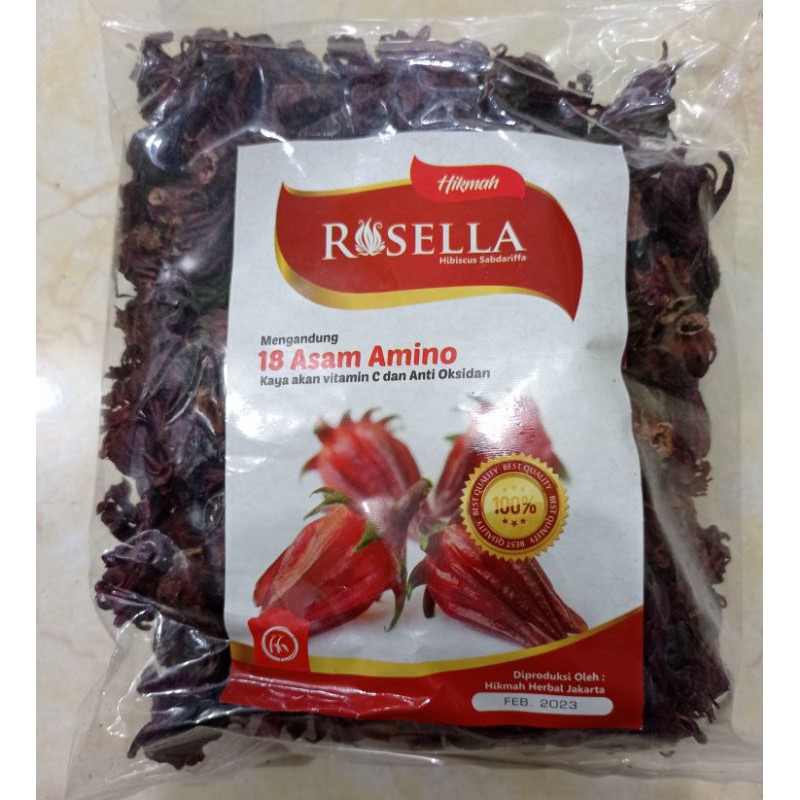 

Teh ROSELLA Curah isi 100gr,Minuman Kaya Akan Vitamin C Dan Anti Oksidan Mengandung 18 asam amino