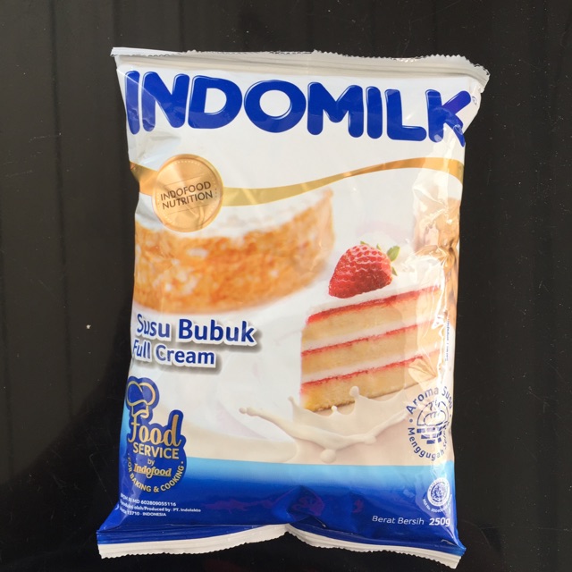 

Indomilk Full cream Powder/Susu Bubuk Kemasan 250gr