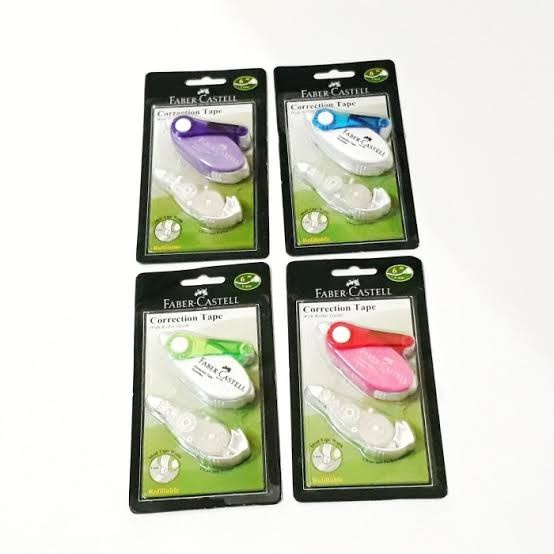 

Cuci Gudang Tip-Ex Faber Castell Correction Tape Sr-506 Promo