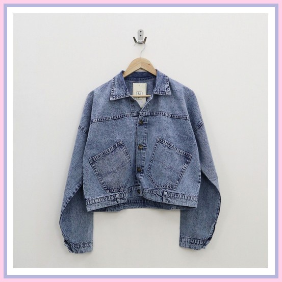 Denim Jacket Wanita / Oversize Jacket / Jaket Oversize Wanita (Original) Oversize Brelet Jacket Jea