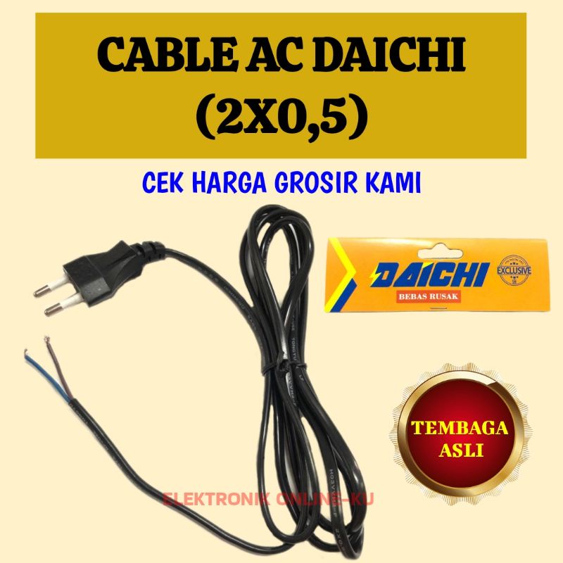 DAICHI CABLE AC 2×0,5