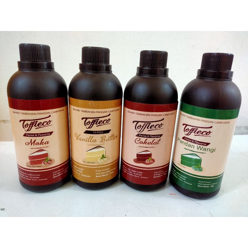 

TOFFIECO PASTA 500GR/PANDAN WANGI/MOKA/VANILLA BUTTER/COKLAT 500GR