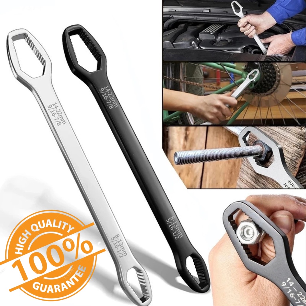 KUNCI RING universal Adjustable double head wrench kunci ring pas set