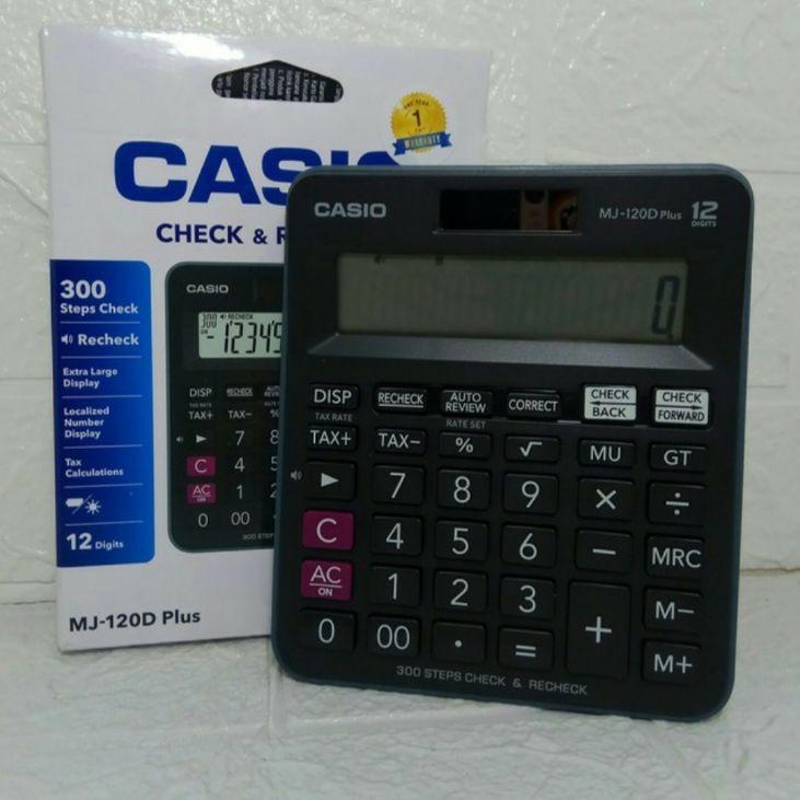 

Special - KALKULATOR CHECK & CORRECT CASIO MJ120D PLUS / Calculator Cek Ulang 한